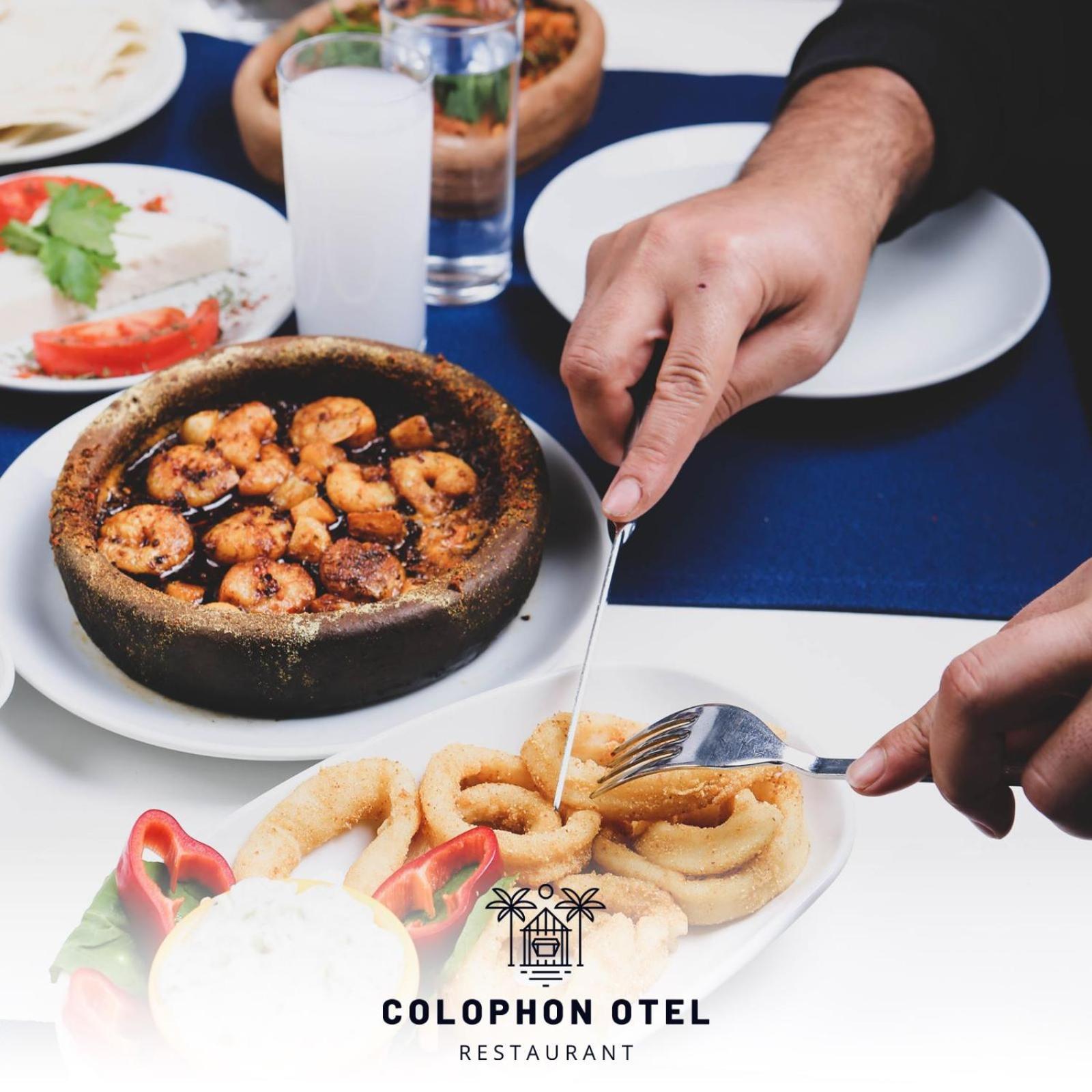 Colophon Beach Otel Гумульдур Экстерьер фото